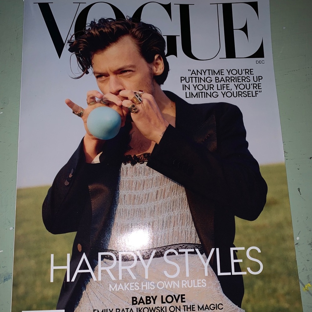HARRY STYLES VOGUE MAGAZING